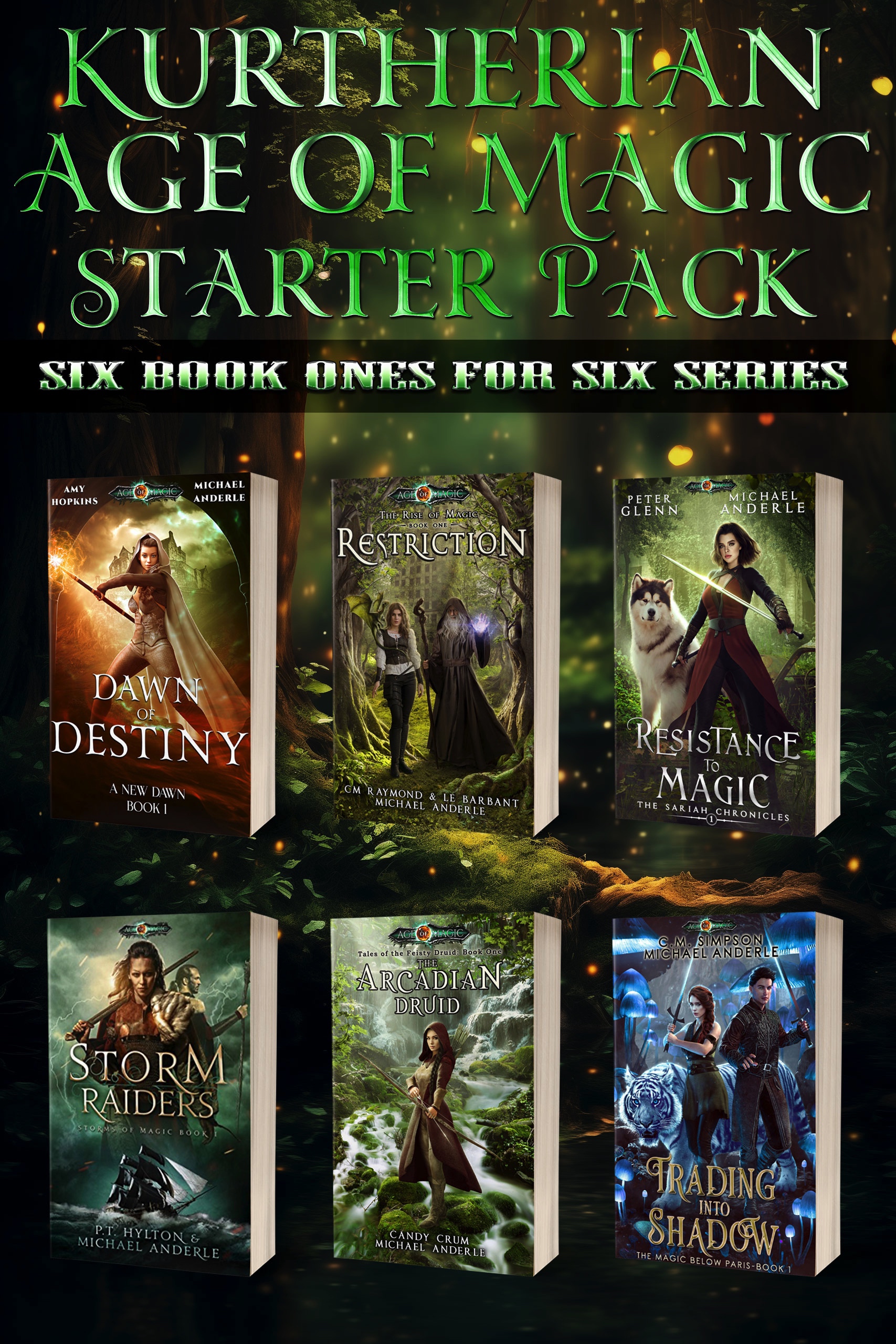 Kurtherian Age of Magic Starter Pack (6 Book Ones for 6 Series)